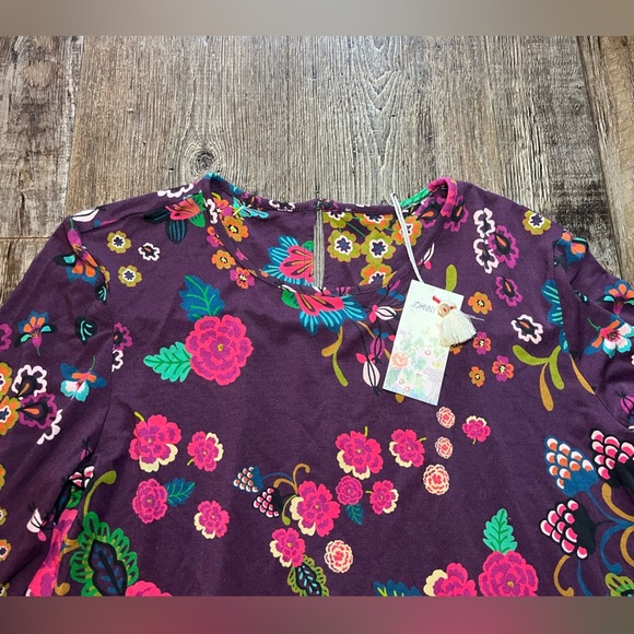 Johnny Was NWT The Janie Favorite High Neck Swing Tunic Size Small - Picture 3 of 6